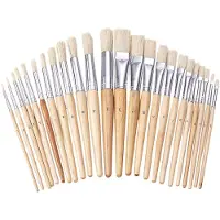 Colorations - Wooden Brushes 24 pcs.