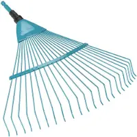 Gardena 3100-20, Lehtiharava, Turkoosi, Terästä, 1 kpl, 500 mm (03100-20)