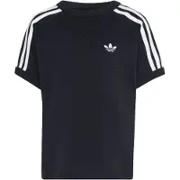Adidas 3 Stripes Tee - Black - 116