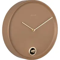 Karlsson seinäkello Esencia Cuckoo mocha brown KA6123BR
