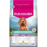 Eukanuba 2x2,3kg Special Care Sensitive Digestion Puppy kana & kalkkuna
