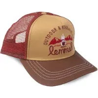 Lemmel Kaffe Keep On Truckin Mama Cap Brown/Burgundy