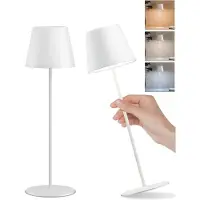 Hobby Hall Ladattava LED pöytävalaisin, 2 kpl