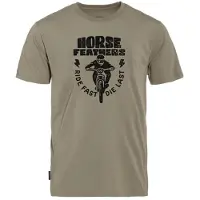 Horsefeathers Full Send Tech Tee taupe Koko S