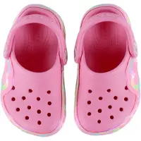 Crocs Classic Heart Lights Clog K - Pink - 34/35