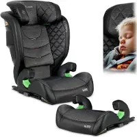 Nukido Automobilinė kėdutė Louis juoda-pilka 15-36 kg ISOFIX-järjestelmä
