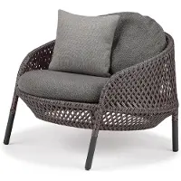 Dedon AHNDA lounge-tuoli AB7 vulcano 0305 graphite 0108