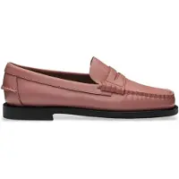 Sebago for woman. 76112KW Classic Dan pink leather loafers (41), Flat, None, Casual