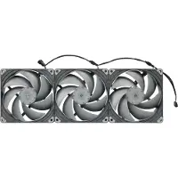 Phanteks T30-140 Triple Pack 140 mm PWM -kotelotuuletin - Musta/Harmaa