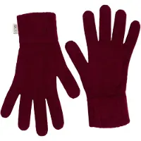 GOBI Cashmere Sormikkaat 'Essential Knit Cashmere Gloves' viininpunainen