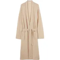 GOBI Cashmere Pitkä kylpytakki 'Men's Cashmere Robe' beige