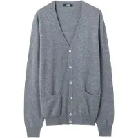 GOBI Cashmere Neuletakki harmaa denim
