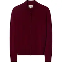 GOBI Cashmere Neuletakki 'Women's Timeless Cashmere Full-Zip Cardigan' viininpunainen