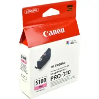 Canon PFI-5100 PM, Valokuva magenta, 14,4 ml, 1 kpl, Kertapakkaus