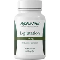 Alpha Plus L-glutation 250mg 60 kapselia