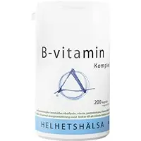 Helhetshälsa B-vitaminkomplex 200 kapselia