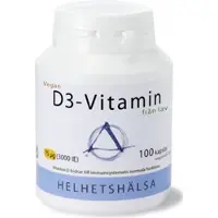 Helhetshälsa D3-vitamin Vegan 75 mcg 3000IE 100 kapselia