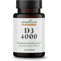Närokällan D3 4000 IE 120 kapslar 120 kapselia