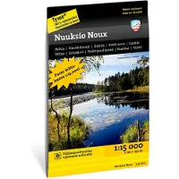 Nuuksio Noux Tyvek suomen retkeilykartta