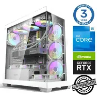 INTOP Tietokone i5-14400F 32GB DDR5 1TB SSD M.2 NVME RTX5060 8GB no-OS