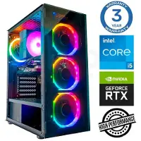 INTOP Tietokone i5-12400F 16GB 500SSD M.2 NVME RTX5060Ti 8GB no-OS