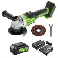 Greenworks Kulmahiomakone GD24AGK4; 24 V; 1x4,0 Ah akku
