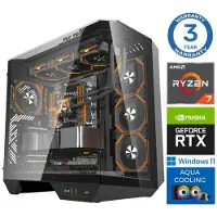 INTOP Tietokone AQUA Ryzen 7 9700X 32GB DDR5 1TB SSD M.2 NVME RTX5070 12GB WIN11