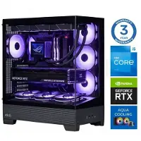 INTOP Tietokone AQUA i5-14400F 64GB DDR5 1TB SSD M.2 NVME RTX5060Ti 8GB no-OS