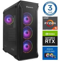 INTOP Tietokone AQUA Ryzen 5 7600X 32GB DDR5 1TB SSD M.2 NVME RTX5070 12GB no-OS