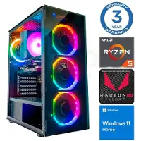 INTOP Tietokone Ryzen 5 5600GT 16GB 500SSD M.2 NVME Radeon RX Vega 7 WIN11