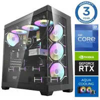 INTOP Tietokone AQUA i7-14700F 64GB DDR5 1TB SSD M.2 NVME RTX5070 12GB no-OS