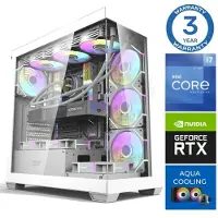 INTOP Tietokone AQUA i7-14700F 64GB DDR5 1TB SSD M.2 NVME RTX5060 8GB no-OS