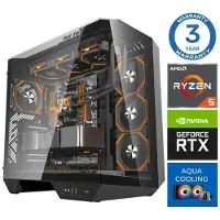 INTOP Tietokone AQUA Ryzen 5 7600X 32GB DDR5 1TB SSD M.2 NVME RTX5070 12GB no-OS