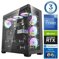 INTOP Tietokone AQUA i7-14700F 16GB DDR5 1TB SSD M.2 NVME RTX5060 8GB WIN11Pro