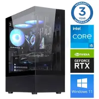 INTOP Tietokone i5-12400F 32GB 500SSD M.2 NVME RTX5060Ti 8GB WIN11