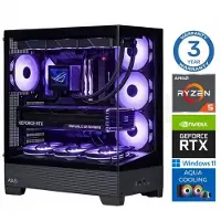 INTOP Tietokone AQUA Ryzen 5 7600X 16GB DDR5 1TB SSD M.2 NVME RTX5060Ti 8GB WIN11