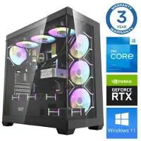 INTOP Tietokone i5-14400F 16GB DDR5 1TB SSD M.2 NVME RTX5070 12GB WIN11