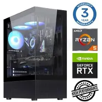 INTOP Tietokone Ryzen 5 5600X 32GB 250SSD M.2 NVME RTX5060 8GB no-OS