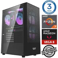 INTOP Tietokone Ryzen 7 5700G 16GB 250SSD M.2 NVME Radeon RX Vega 8 no-OS