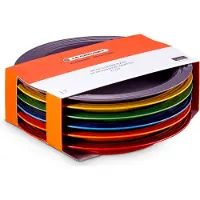 Le Creuset Signature kivikeramiikka illallislautanen 6-osainen Sateenkaari