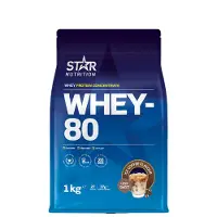 Star Nutrition Whey-80 Heraproteiini 1 kg