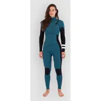 Hurley Plus 4/3 Mm Naisten Pitkähihainen Neopreenipuku Vetoketjulla Rinnassa