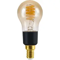 Eglo - E14 P45 Spiral Amber Smart Bulb - Zigbee & Bluetooth
