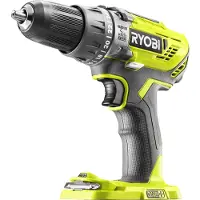 Ryobi - Iskuporakone 18V ONE+ - 2 nopeutta - 50 Nm - 500-1 800 r/min - 6 500-23 400 cp/min - 13 mm kolmivaihekanta - R18PD3-0