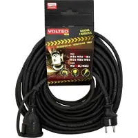 Hobby Hall Volteo jatkojohto 10m, 3x1,5mm², kumikaapeli H05rr-f