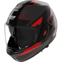 Nolan N120-1 CICLONE Flip-Up Kypärä Matta/Antrasiitti/Punainen unisex harmaa, size XL