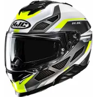 HJC i71 Zest MC3H Integraalikypärät Musta/Valkoinen/Keltainen unisex, size 2XL