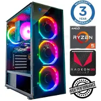 INTOP Tietokone Ryzen 5 5600GT 32GB 1TB SSD M.2 NVME Radeon RX Vega 7 no-OS