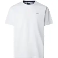 Hackett London for man. HM5000092 Island T-shirt white (S), Casual, Cotton, Short sleeve