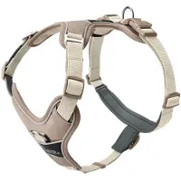 Hunter - Harness Divo Up 34-47/XS Polyester taupe - Koirat - Kaulapannat